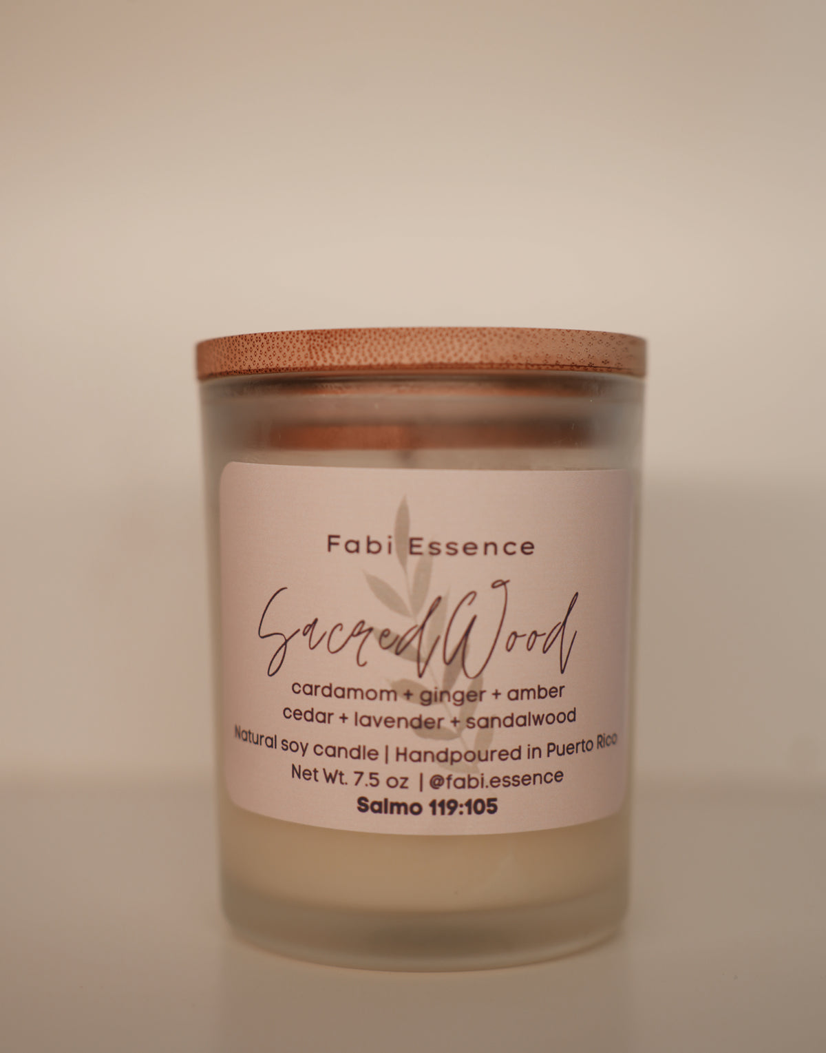 Sacred Wood | Natural Candle 🕯️
