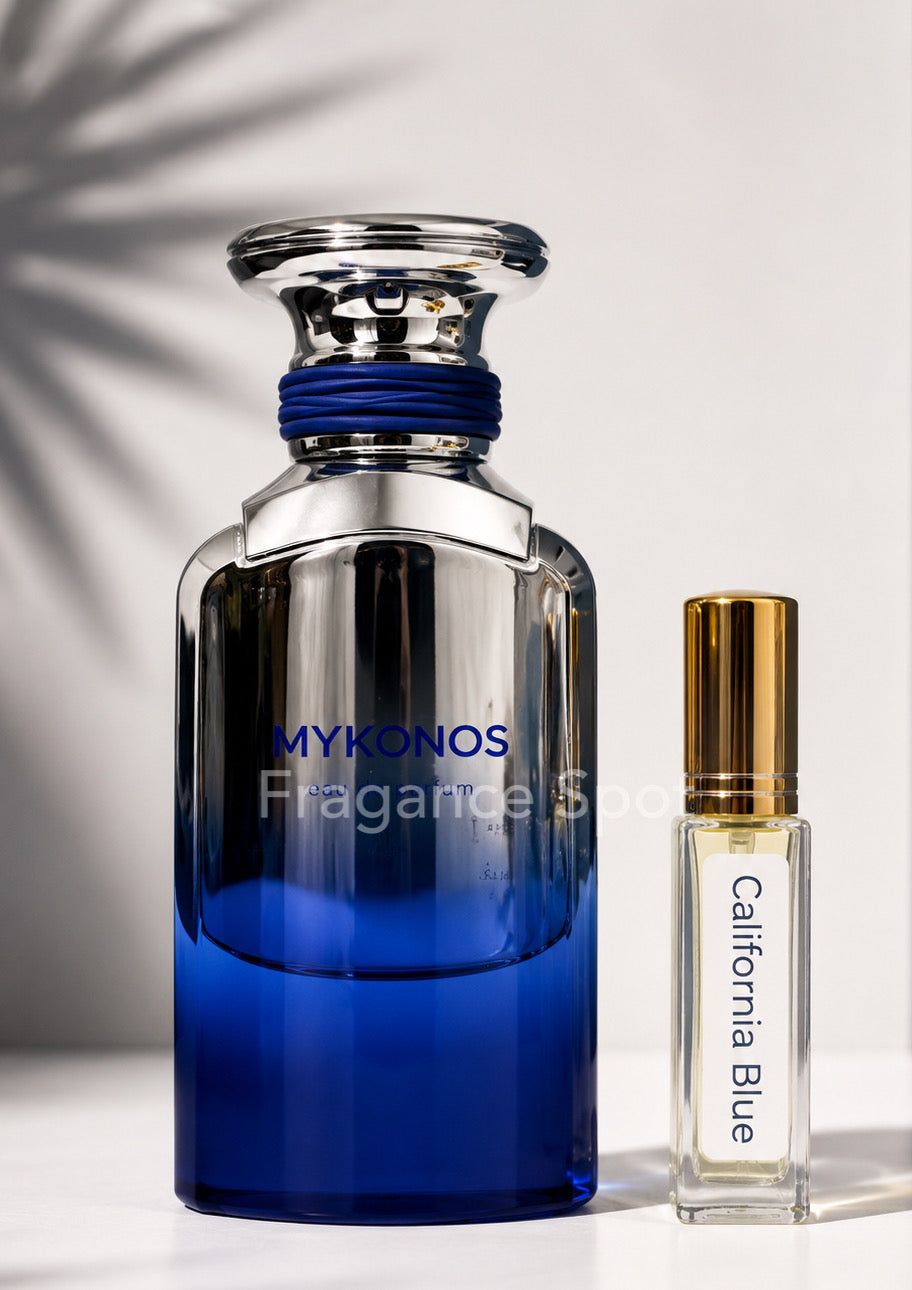 DECANT Calirfonia Blue Mykonos